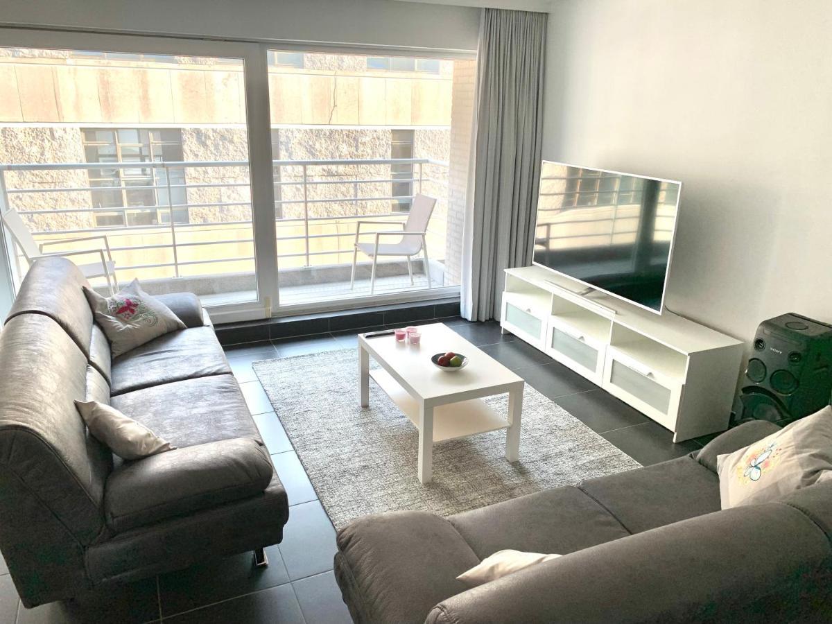 Vakantieappartement Emiel Centrum Oostende Met Garage Eksteriør bilde