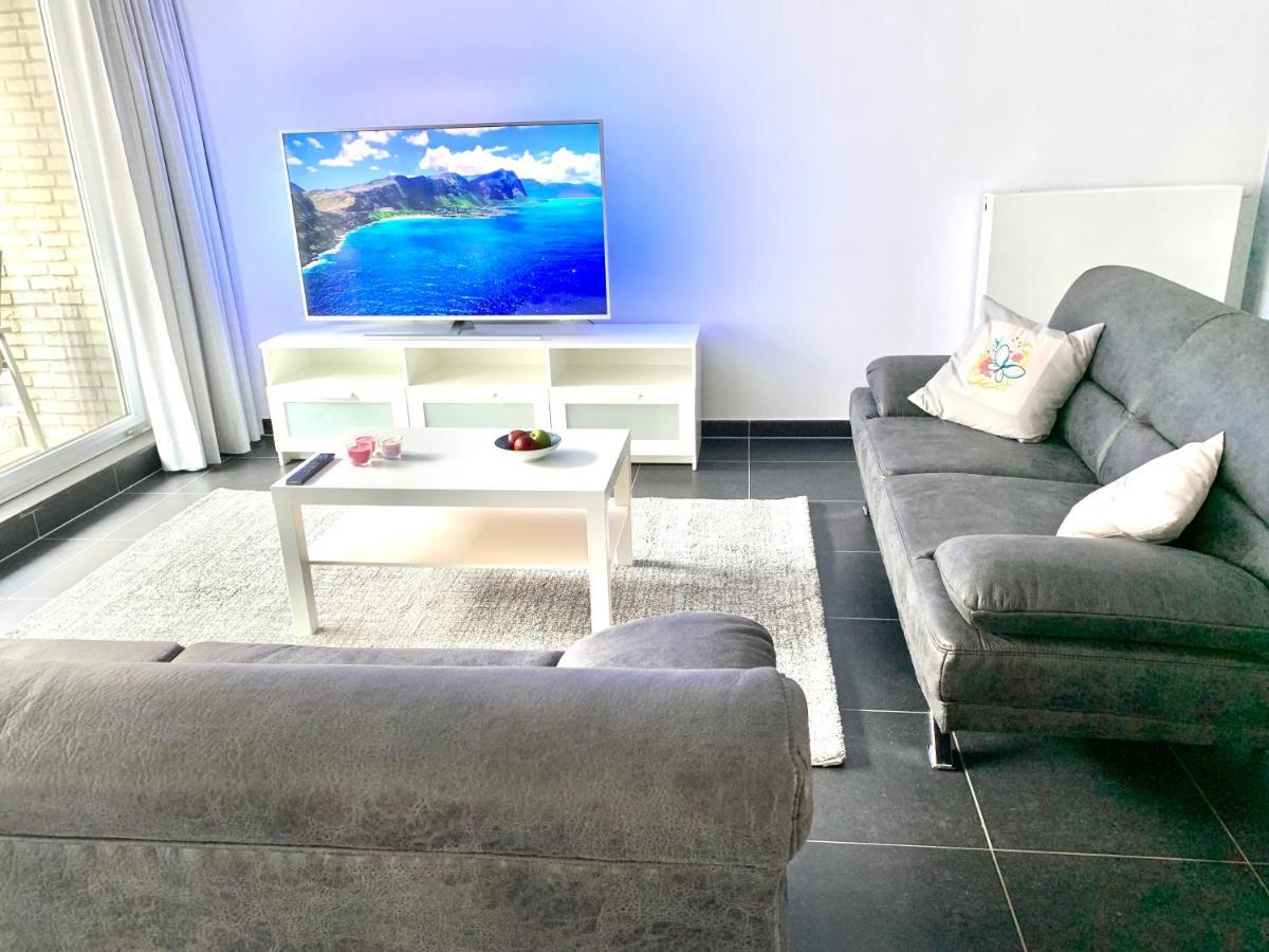 Vakantieappartement Emiel Centrum Oostende Met Garage Eksteriør bilde