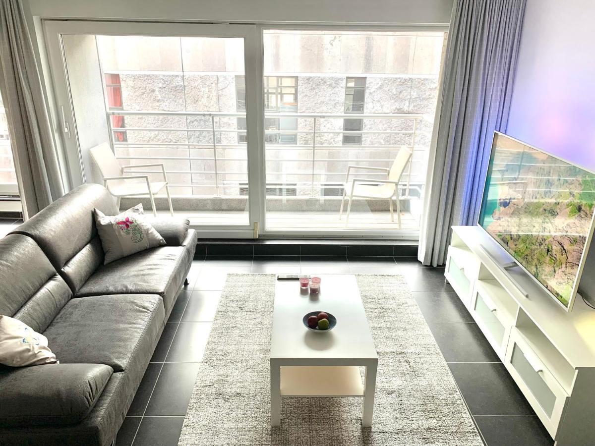 Vakantieappartement Emiel Centrum Oostende Met Garage Eksteriør bilde