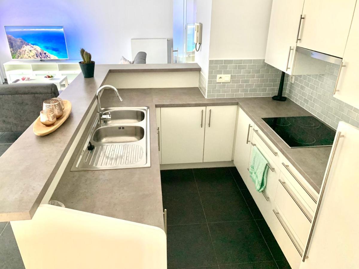 Vakantieappartement Emiel Centrum Oostende Met Garage Eksteriør bilde