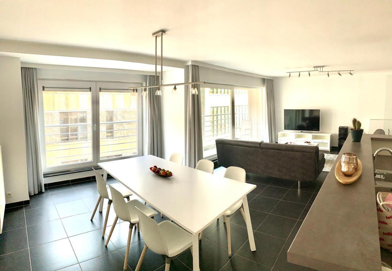 Vakantieappartement Emiel Centrum Oostende Met Garage Eksteriør bilde